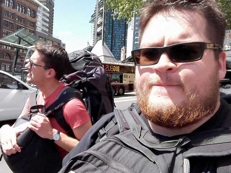 Front- und Backpacking