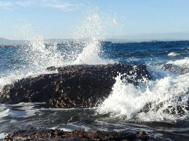 Oger Unterbiss am Strand